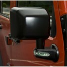 Door Mirror with LED Signals, Black, Right, 07-15 Jeep Wrangler (JK)
