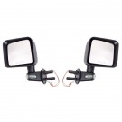 Door Mirror Kit with Turn Signals, Black, 07-15 Jeep Wrangler (JK)