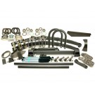 Kit Classic Front Lift 5" Springs 14" Shocks Lhd 6-Stud Arms Drop Pitman 5.0" Shackle