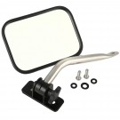 Quick Release Mirror Relocation Kit, Stainless, 97-15 Jeep Wrangler