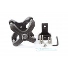 X-Clamp, Textured Black, 2.25-3 Inches