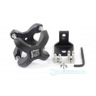 X-Clamp, Textured Black, 1.25-2.0 Inches