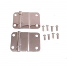 Tailgate Hinges, Stainless Steel, 76-86 Jeep CJ Models
