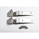 Tailgate Hinges, Stainless Steel, 87-95 Jeep Wrangler (YJ)
