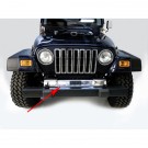Front Frame Cover, Stainless Steel, 97-06 Jeep Wrangler (TJ)