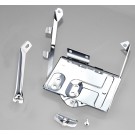 Battery Tray Kit, Stainless Steel, 76-86 Jeep CJ Models