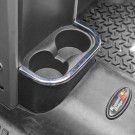 Rear Cup Holder Accent, Chrome, 07-10 Jeep Wrangler (JK)
