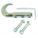 Front Tow Hook, Chrome, 42-06 Jeep CJ and Wrangler