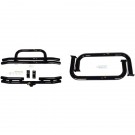 3-Inch Tubular Bumper and Side Step Kit, Black, 87-06 Jeep Wrangler