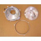 Headlight Assembly With Bulb, 76-86 Jeep CJ Models