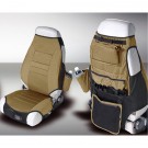 Neoprene Seat Protector Vests, Spice, 76-06 Jeep CJ and Wrangler