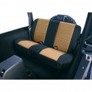 Fabric Rear Seat Covers, 80-95 Jeep CJ and Wrangler