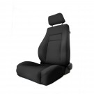 Ultra Front Seat, Reclinable, Black, 84-01 Jeep Cherokee (XJ)