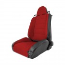 RRC Off Road Racing Seat, Reclinable, Red, 84-01 Jeep Cherokee (XJ)