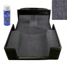 Deluxe Carpet Kit with Adhesive, Gray, 97-06 Jeep Wrangler (TJ)