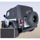 Soft Top, Door Skins, Black, Tinted Windows, 97-02 Jeep Wrangler (TJ)