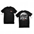 Black Ready to Rock Tee Extra Large By Rugged Ridge