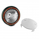 7-Inch Round HID Off Road Light, Black Composite Housing