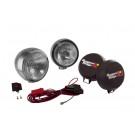 5-Inch Round HID Off Road Fog Light Kit, Stainless Steel Housing