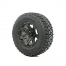 Wheel/Tire Package, 18 XHD, Black Satin, 305/60R18, 13-15 JK