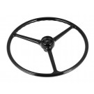 Steering Wheel, Black, 64-75 Jeep CJ Models