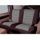 Neo Seat Cvrs RR Blk/Chr for 03-06 Wrangler & Unlimite