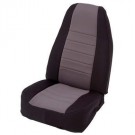 Neo Seat Cvrs Frt Blk/Chr for 91-95 Wrangler