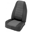 Neo Seat Cvrs RR Blk/Blk for 08-12 WRANGLER JK 4DOOR