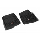 Floor Liners, Front, Black, 04-08 Ford F-150