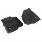 Floor Liners, Front, Black, 11-12 Ford F-250/F-350