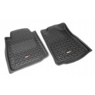 Floor Liners, Front, Black, 12-15 Toyota Tacoma