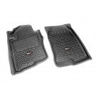 Floor Liners, Front, Black, 05-15 Nissan Pathfinder/Xterra