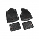 Floor Liners, Kit, Black, 02-11 Dodge Ram 1500/2500/3500 Quad