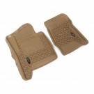 Floor Liners, Front, Tan, 14-15 GM SUV and 1500-3500 Pickup