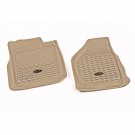 Floor Liners, Front, Tan, 08-10 Ford F-250/F-350