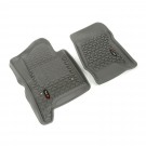 Floor Liners, Front, Gray, 14-15 GM SUV and 1500-3500 Pickup