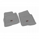 Floor Liners, Front, Gray, 09-10 Ford F-150