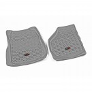 Floor Liners, Front, Gray, 99-07 Ford F-250/F-350