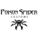 Poison Spyder Windshield Sticker [Silver] for Universal
