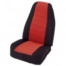 Neo Seat Cvrs RR Blk/Red for 2007 Wrangler JK 4Door