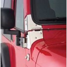 Windshield Hinges, SS for 76-95 CJ/ YJ