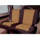 Neo Seat Cvrs RR Blk/Tan for 80-95 Wrangler